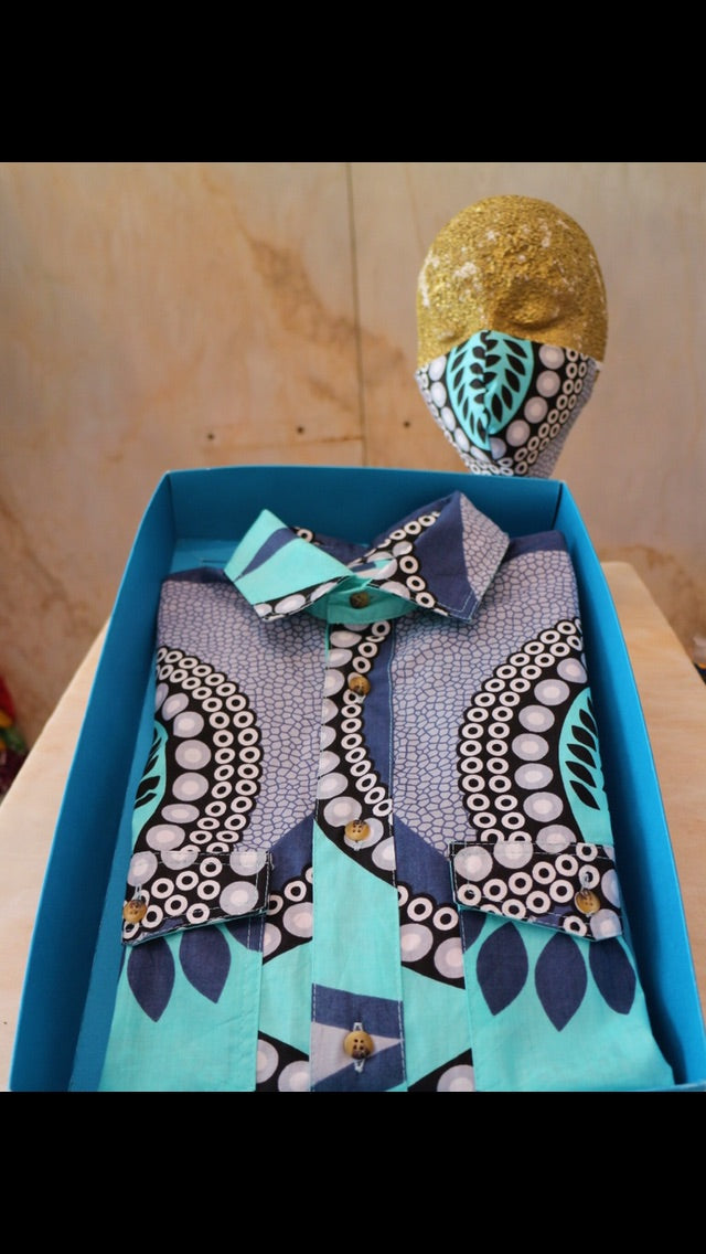 Camisa de Homem Cintada