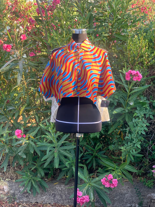 Blusa Crop de Ombros à Mostra